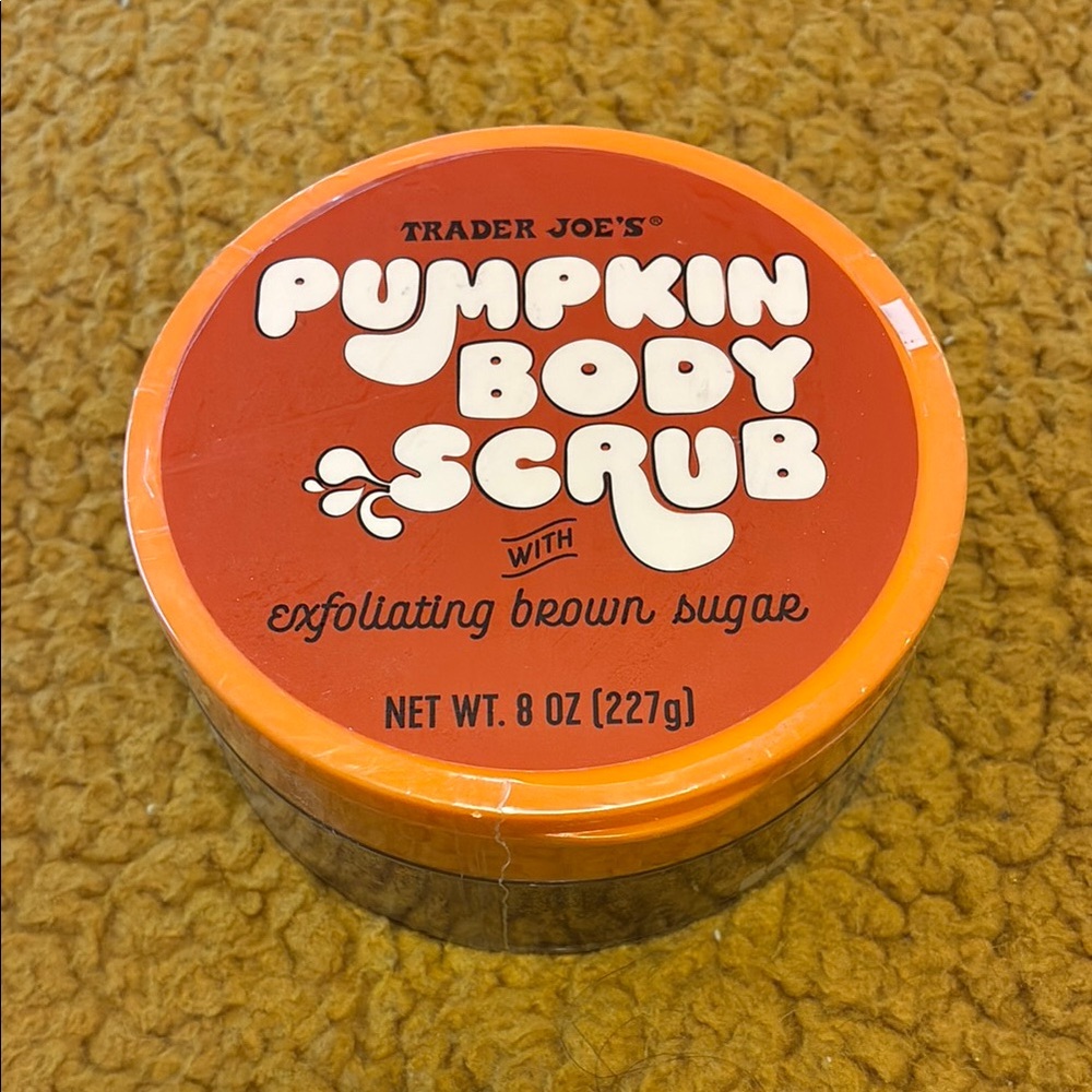 Pumpkin Body Scrub with Brown Sugar - Orange